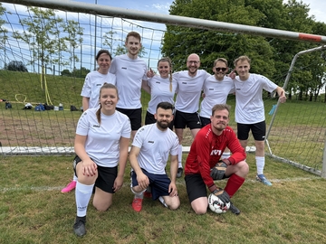 Das MWK-Fußballteam beim Hochschul-Turnier 2025 in Clausthal-Zellerfeld