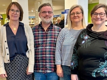 Das Team der Buchhandlung am Thie, Gewinner des Nds. Buchhandlungspreises 2025