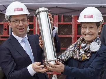 Grundsteinlegung des Neubaus Pharmazie an der TU Braunschweig