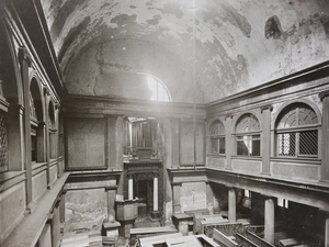 Die Alte Synagoge offensichtlich noch vor der Sanierung 1931 auf einer undatierten Aufnahme. Quelle: Stadtarchiv Hannover