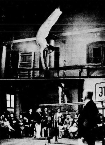 Die Meisterschaften des Sportbundes Schild für jüdische Sportlerinnen und Sportler während des NS-Regimes fanden in der kleinen Halle der Alten Synagoge statt.