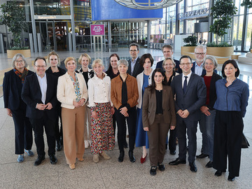 Gruppenbild vom Transformationsgespräch mit dem Wissenschaftsrat in Wolfsburg