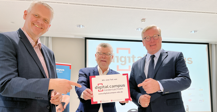 Schmuckbild: Pressekonferenz zum Start des Digital Campus Niedersachsen