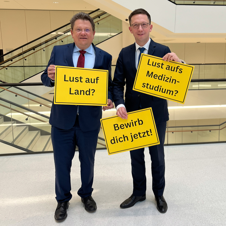 Schmuckbild: Falko Mohrs und Dr. Andreas Philippi