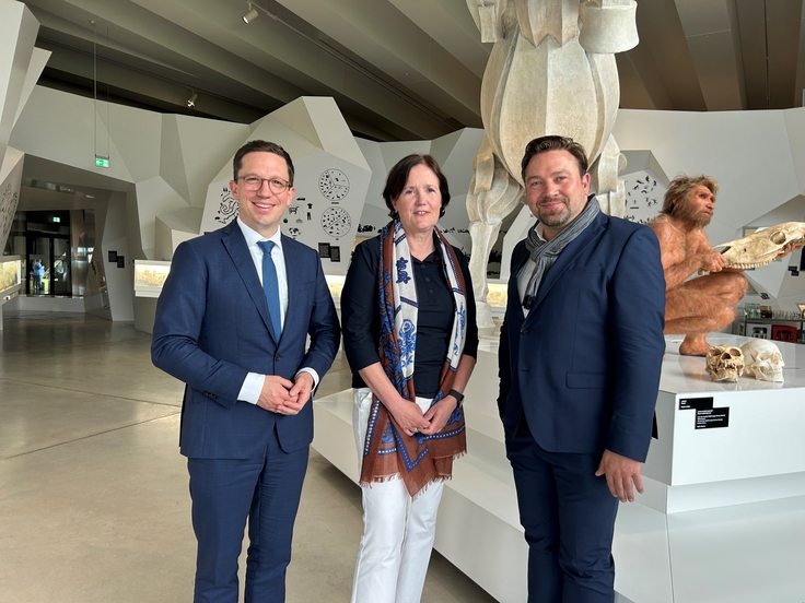 Minister Mohrs Forschungsmuseum Schöningen Welterbe