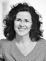 Ein schwarz-weißes Foto der ehemaligen niedersächsischen Ministerin für Wissenschaft und Kultur Gabriele Heinen-Kljajić
