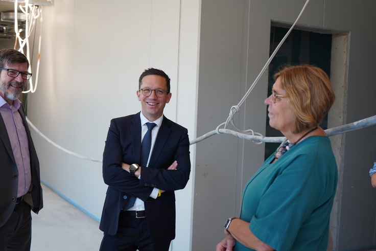 Sommerreise 2026 von Minister Falko Mohrs - Sporthalle Ostfalia Hochschule Wolfenbüttel
