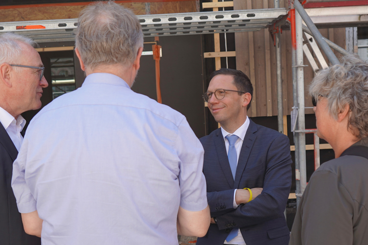 Sommerreise 2026 von Minister Falko Mohrs - Werkstattgebäude Jade Hochschule Oldenburg