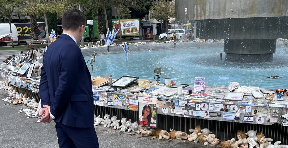 Niedersachsens Kulturminister Falko Mohrs in Israel