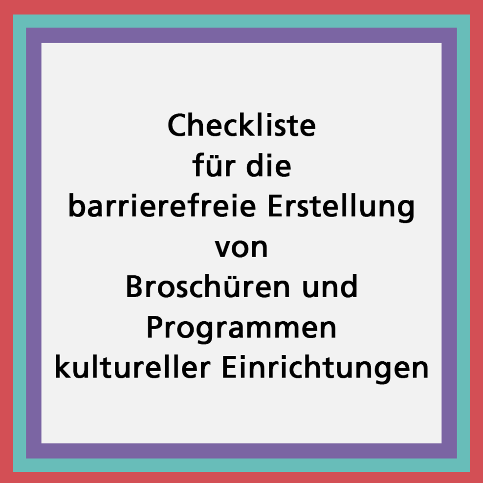 Ein buntes Schmuckbild mit dem Titel