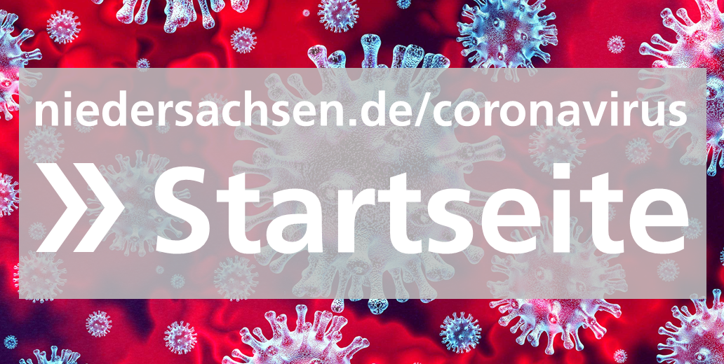 Banner: zurück zur Startseite niedersachsen.de/coronavirus